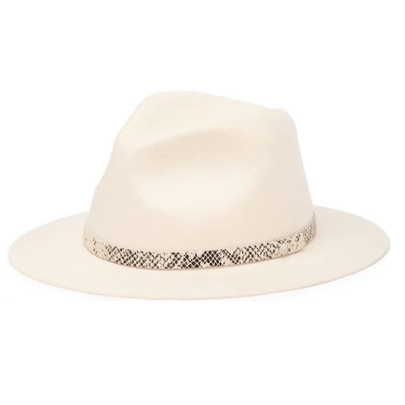 FELT Fedora With Snake Embossed Leather Headband
PHENIX
